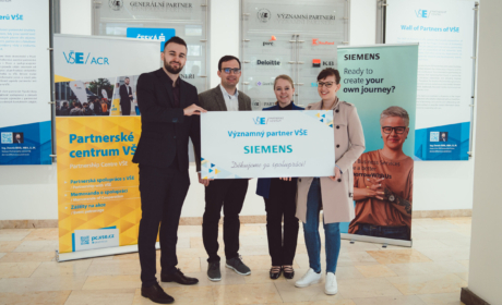 Siemens has become an Important Partner of VŠE