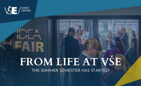 From life at VŠE, or in other words, the summer semester has started!