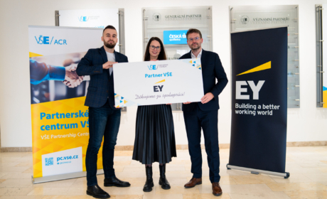 Ernst & Young has become a Partner of VŠE until the end of 2026.