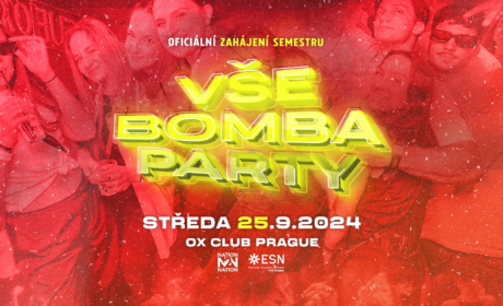 Zahajovací party semestru od ESN VSE Prague