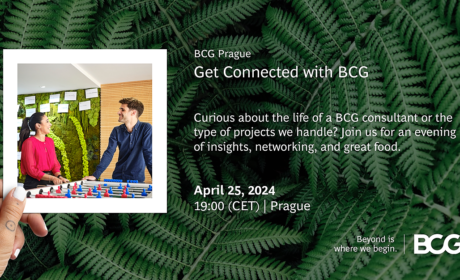 Get Connected with BCG | Prague – 25. 4. 2024