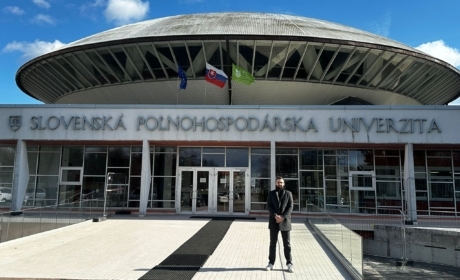 Navázání spolupráce se Slovenskou poľnohospodárskou univerzitou v Nitře prostřednictvím Erasmus+ Training
