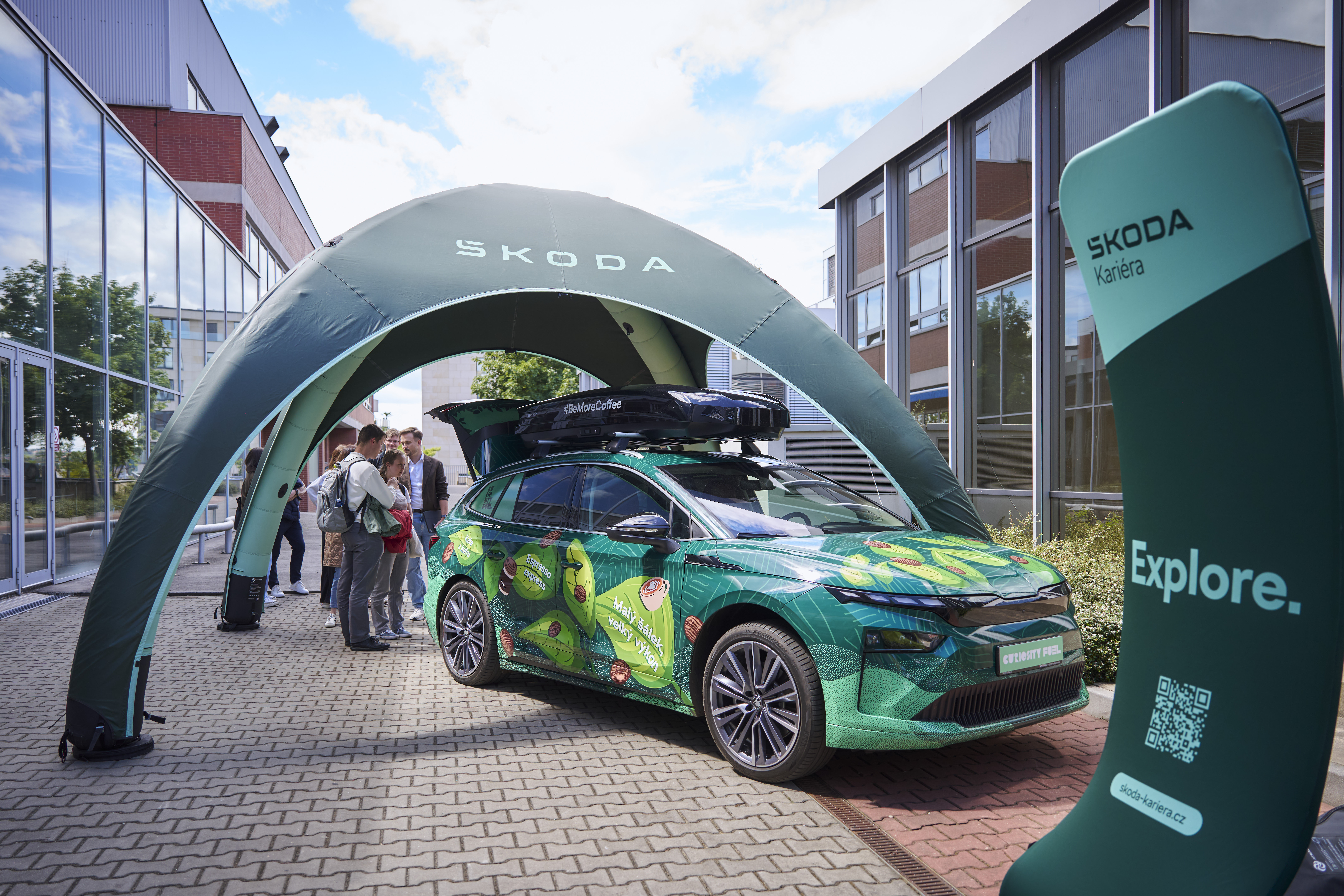 ŠKODA AUTO na VŠE: roadshow a přednáška o spolupráci v mezinárodních týmech