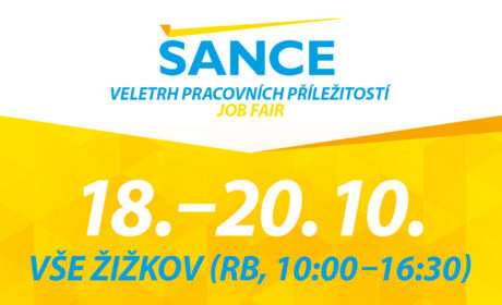 Job Fair ŠANCE – 18. – 20. October 2022